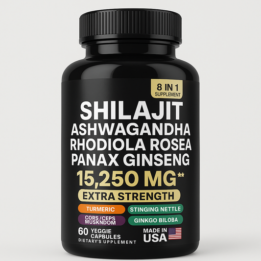 Gummieroot® Shilajit Capsules Extra Strength