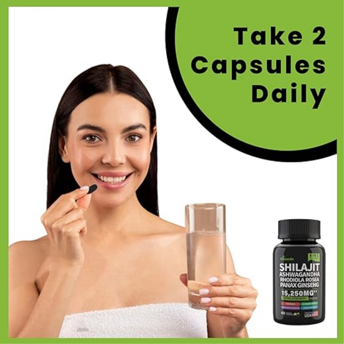 Gummieroot® Shilajit Capsules Extra Strength