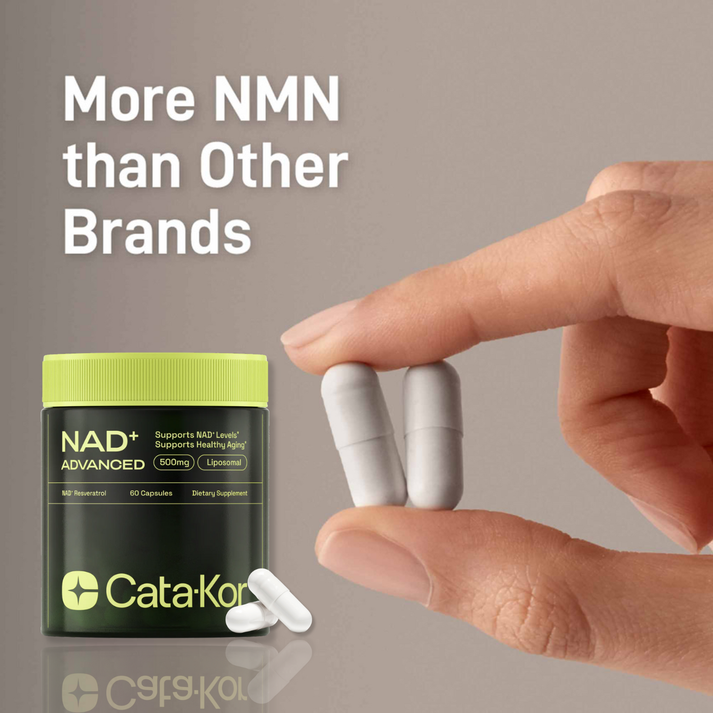 Gummieroot® NAD+ Supplement with Resveratrol & Quercetin